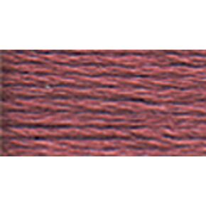 DMC 117-3726 Mouline Stranded Cotton Six Strand Embroidery Floss Thread, Dark Antique Mauve, 8.7-Yard