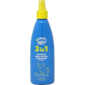 PetBrush by WetBrush 3-in-1 Detangler & Odor Control Dog Conditioner