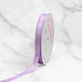 Creative Ideas PSF0508-430 Solid Satin Ribbon, Lavender, 5/8" x 100 yd