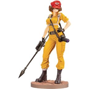 Kotobukiya GI Joe: Lady Jaye (Canary Ann Version) Bishoujo Statue, Multicolor