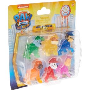 Paw Patrol The Movie Chase Marshall Rubble Zuma Rocky Skye Mini Figure Gift Pack
