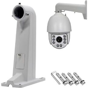 PCUORLEORS Surveillance Security Dome Camera Mount Bracket, Adjustable Universal Dome Cameras Wall Mount Bracket Compatible with Most Cameras Dome