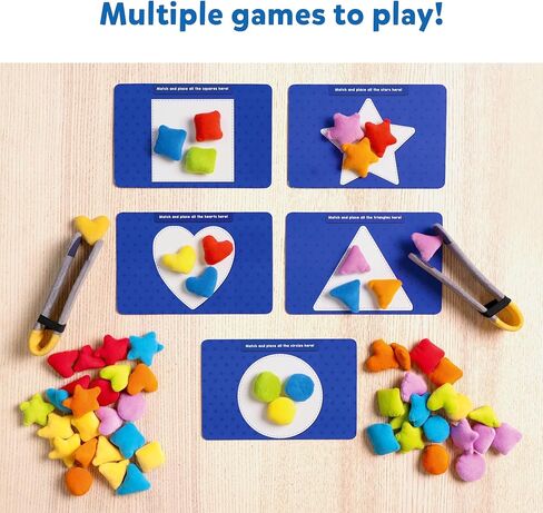 لعبة تصنيف قوس قزح من Skillmatics - لعبة تعليمية وتعليمية، تطوير الفرز والزخرفة ومهارات العد للأطفال والأطفال الصغار ومرحلة ما قبل المدرسة، هدايا للفتيات والأولاد للأعمار 3، 4، 5، 6 in Kuwait