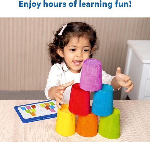لعبة تصنيف قوس قزح من Skillmatics - لعبة تعليمية وتعليمية، تطوير الفرز والزخرفة ومهارات العد للأطفال والأطفال الصغار ومرحلة ما قبل المدرسة، هدايا للفتيات والأولاد للأعمار 3، 4، 5، 6 in Kuwait