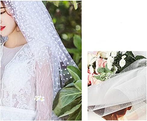 20 Sheets Floral Wrapping Mesh Paper Round Circle Net Openwork Floral Package Paper Roll DIY Flower Bouquet Gift Packing Materials Craft Net Paper Florist Supplies for Birthday Wedding Holiday Decor in Saudi Arabia