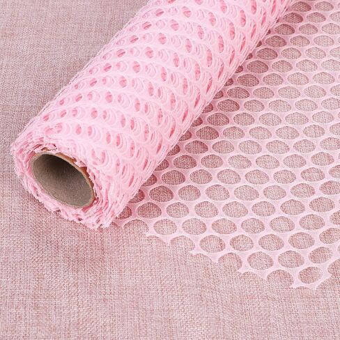 20 Sheets Floral Wrapping Mesh Paper Round Circle Net Openwork Floral Package Paper Roll DIY Flower Bouquet Gift Packing Materials Craft Net Paper Florist Supplies for Birthday Wedding Holiday Decor in Saudi Arabia