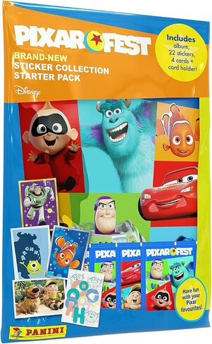 مجموعة ملصقات Panini Pixar Fest متعددة المجموعات in Saudi Arabia