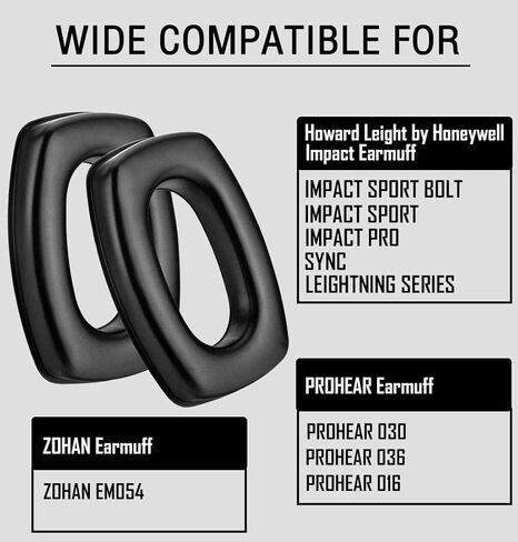 وسادات أذن جل ZOHAN لهوارد لايت من هانيويل إمباكت سبورت برو سينك لايتنينج غطاء للأذنين/ZOHAN EM054 in Kuwait