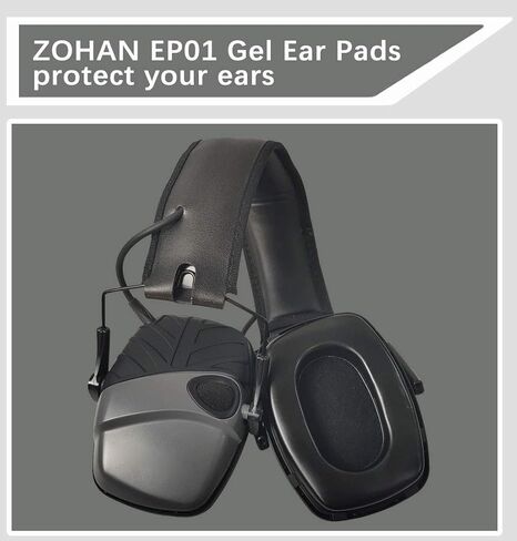 وسادات أذن جل ZOHAN لهوارد لايت من هانيويل إمباكت سبورت برو سينك لايتنينج غطاء للأذنين/ZOHAN EM054 in Kuwait