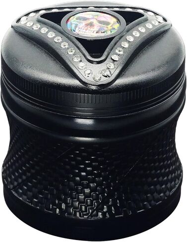 OTAVILEM Large Spice Grinder, 2.5" Skull Grinder for Kitchen and More (Black) in Kuwait