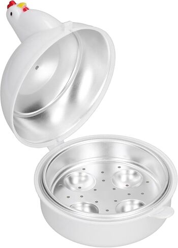 جهاز طهي البيض السريع، جهاز طهي البيض الكهربائي بسعة 4 بيضات، جهاز طهي البيض المسلوق مع خاصية الإغلاق التلقائي، جهاز كهربائي سريع للبيض المسلوق، صانع عجة البيض المسلوق وجهاز بخار الخضار in Kuwait