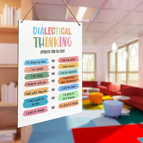 ديكور حائط خشبي لمكتب العلاج، فن جداري للصحة العقلية، مستشار مدرسة العلاج المعالج الاجتماعي، ديكور مكتب الصحة العقلية، ديكور المدرسة، أنا أبذل قصارى جهدي in Kuwait