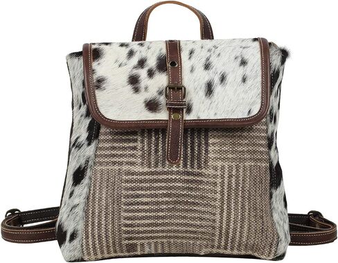 Myra Bag Women's Crossroads Cowhide Backpack Brown One Size in Saudi Arabia