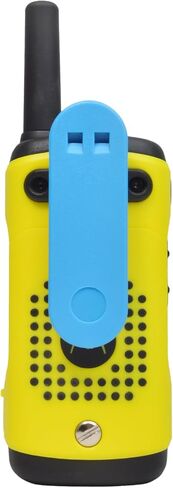 مشبك حزام PMLN7438AR لجهاز Talkabout Motorola Walkie Talkie T100 T200 T210 T260 T265 T270 T470 T475 T80 T800 راديو ثنائي الاتجاه (عبوة من 4 قطع باللون الأزرق) in Kuwait