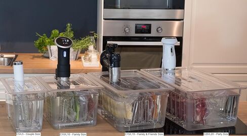 غطاء LIPAVI C5L-JOL لحاوية LIPAVI C5 Sous Vide، مع فتحة دقيقة لدورة الغمر ChefSteps JOULE in Saudi Arabia