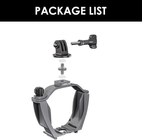 حامل توسيع للكاميرا لطائرة DJI Air 3 بدون طيار، مع فتحة لولبية 1/4 بوصة، حامل حذاء بارد، متوافق مع DJI OSMO Action 4 3 Pocket 2 1 Insta360 Go 3 2 Go Pro 11 10 9 كاميرات الحركة in Saudi Arabia
