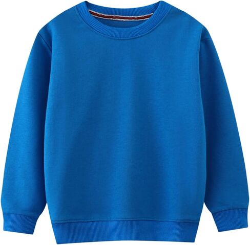 Sweatshirt Pullover Tops Long Sleeves Cotton Shirt for Little Girls Boys Toddlers Baby Kids in Saudi Arabia