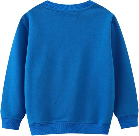 Sweatshirt Pullover Tops Long Sleeves Cotton Shirt for Little Girls Boys Toddlers Baby Kids in Saudi Arabia