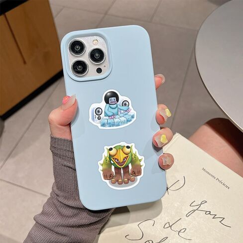 Monster Stickers 60pcs Waterproof for Laptop,Skateboard,Water Bottles,Computer,Phone, Guitars for Teens Boy and Girl in Saudi Arabia