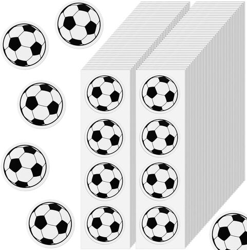 80 Pcs Soccer Party Sports Stickers Packs Game Decor 2022 World Cup Football Cheer Stuff, Vinyl Water Bottle Sticker, Teen Room Wall Decoration, Planner Reward Pride Stickers for Boys Girls in Kuwait