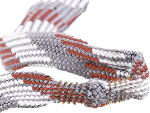 منظف ​​تجويف Allen BORE-NADO، حبل تنظيف البرميل، ثعبان البندقية - للمسدسات والبنادق أو البنادق، رمادي/أبيض/أحمر، عيار .30 (70581) in Kuwait