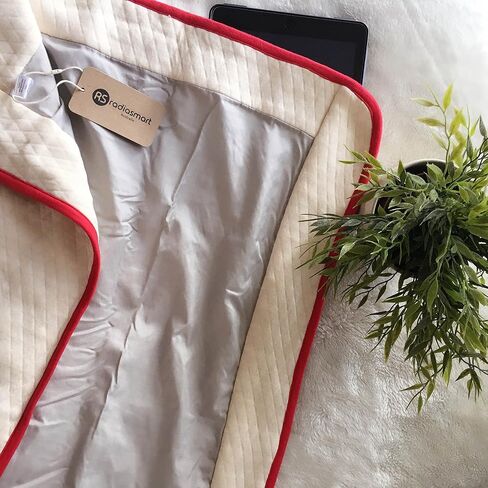 Radia Smart 5G Blocking, EMF Protection Baby Blanket, Pregnancy Belly Shielding, Organic Cotton, 30"x35" in Kuwait