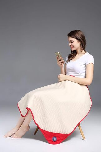 Radia Smart 5G Blocking, EMF Protection Baby Blanket, Pregnancy Belly Shielding, Organic Cotton, 30"x35" in Kuwait