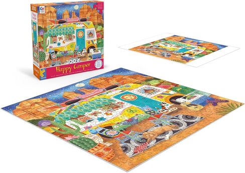 Ceaco - Happy Camper - Canyon Camper - Oversized 300 Piece Jigsaw Puzzle in Saudi Arabia