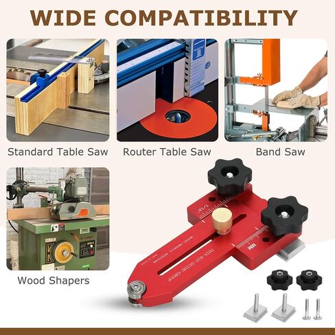 دليل رقصة منشار طاولة رفيع ممتد، دليل رقصة منشار شريطي، دليل سياج منشار طاولة متوافق مع معظم منشار طاولة جهاز التوجيه، منشار شريطي للطاولة، يستخدم لقطع الشرائط الضيقة المتكررة in Kuwait