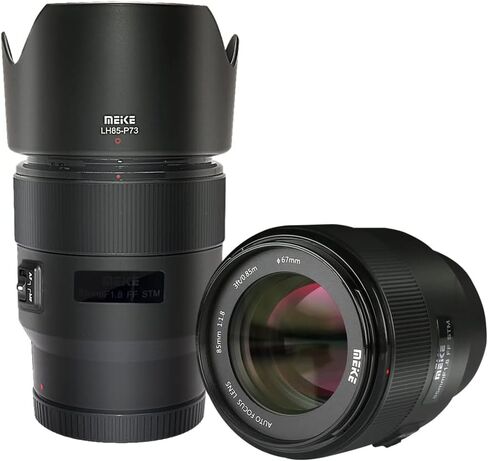 Meike 85mm f1.8 AutoFocus STM (محرك متدرج) عدسة كاملة الإطار، فتحة كبيرة متوسطة المقربة عدسة صورة رئيسية ثابتة لكاميرات Nikon Z Mount Z9 Z5 Z6 Z7 Z6II Z7II Z50 Z30 Z fc + mcoplusCleanCloth in Kuwait