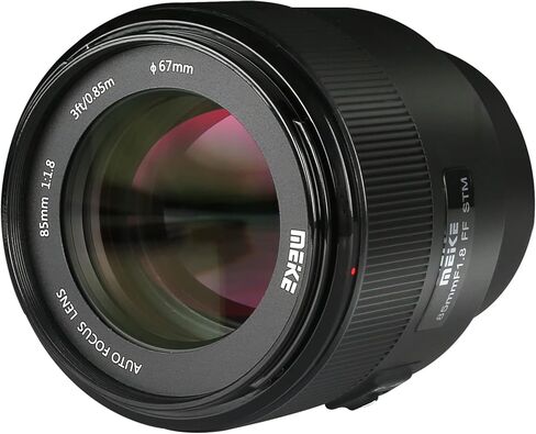 Meike 85mm f1.8 AutoFocus STM (محرك متدرج) عدسة كاملة الإطار، فتحة كبيرة متوسطة المقربة عدسة صورة رئيسية ثابتة لكاميرات Nikon Z Mount Z9 Z5 Z6 Z7 Z6II Z7II Z50 Z30 Z fc + mcoplusCleanCloth in Kuwait