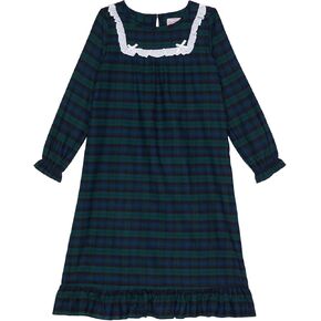 Sleepwear for Girls Pajamas Classic Long Sleeve Soft Flannel Holiday Plaid Nightgown (Toddler and Kids) in Kuwait