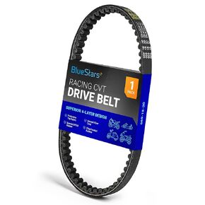 حزام محرك BlueStars 669-18-30 Racing CVT - يناسب سكوتر المحرك القصير 49cc 50cc GY6 139QMB، ATV، Go Kart، Moped - متوافق مع Roketa، Baja، Sunl، Jonway، Taotao، JM Star، Vespa