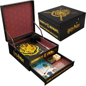 Harry Potter Scrapbook Kit for Kids with Notebook Gem Stickers Pen & Stamp Craft Set Writing Drawing Gifts for Kids