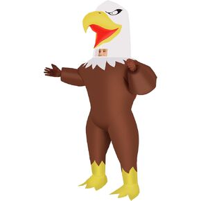 M MH ZONE Inflatable Eagle Costume for Adult(Kids) Funny Halloween Costumes Cosplay Fantasy Blow up Costume
