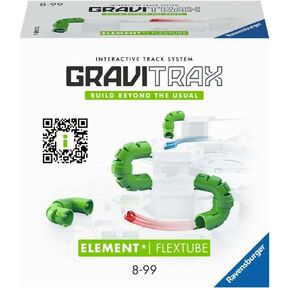 Ravensburger GraviTrax: ملحق FlexTube| لعبة STEM للأطفال من سن 8 سنوات فما فوق | متوافق مع جميع أنظمة GraviTrax | حصل على المرتبة الأولى في نظام تشغيل الرخام في الولايات المتحدة in Saudi Arabia