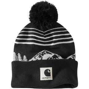 Carhartt Men's Knit Pom Mountain Beanie