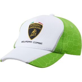 Automobili Lamborghini Squadra Corse Kids Team Hat White