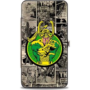 Buckle-Down Hinge Wallet - Loki