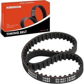 A-Premium Engine Timing Belt Compatible with Hyundai Sonata 1999-2005, Santa Fe 2001-2006 & Kia Optima 2001-2006, Magentis 2001-2006, 2.4L - Replace# 2335638000