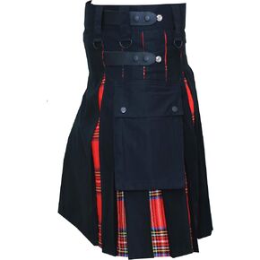 UFS Kilts-Hybrid Utility Kilt for Men Plus Size Cotton & Tartan Colors 50''-70'' in Saudi Arabia