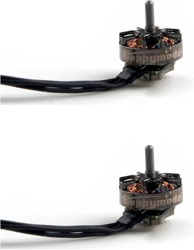 محرك Happymodel SE0702 KV28000 بدون فرشاة خفيف الوزن للغاية لطائرة Mobula6 2024 بدون طيار، تكوين المحرك: 9N12P، ملحقات طائرات بدون طيار صغيرة للسباق (28000KV قطعتان) in Kuwait