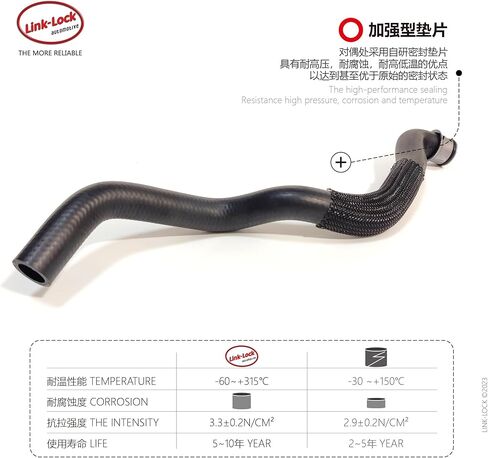 رابط قفل أنبوب التبريد غلاية ثانوية لخزان المياه انبوب ماء A2045017182 2045017182 لمرسيدس بنز M271 m272 c200 e200 glk260 x204 in Kuwait