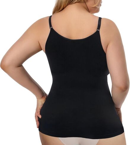 Plus Size Shapewear Tank Top for Women Tummy Control Shapewear Cami Shaper Compression Tank Top Shaping Camisole in Saudi Arabia