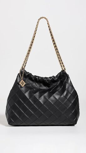 Tory Burch Women's Fleming Soft Drawstring Hobo Bag in Kuwait