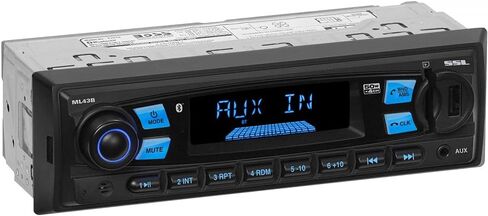 Sound Storm Laboratories ML41B Bluetooth Car Stereo, No DVD, USB, Aux-in in Kuwait