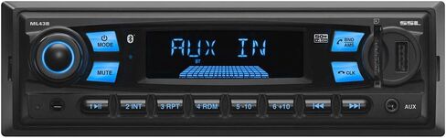 Sound Storm Laboratories ML41B Bluetooth Car Stereo, No DVD, USB, Aux-in in Kuwait