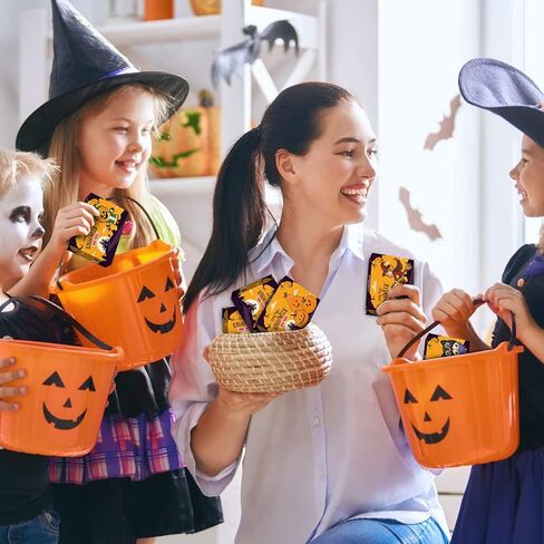 Halloween Party Favor for Kids, 24 Pack Jigsaw Puzzles in Halloween Theme Designs for Trick or Treating, Halloween Goodie Bag Filler, Halloween Miniatures Novelty Toy, School Classroom Rewards in Saudi Arabia