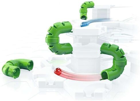 Ravensburger GraviTrax: ملحق FlexTube| لعبة STEM للأطفال من سن 8 سنوات فما فوق | متوافق مع جميع أنظمة GraviTrax | حصل على المرتبة الأولى في نظام تشغيل الرخام في الولايات المتحدة in Saudi Arabia