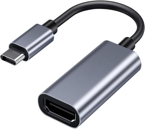 محول WISYIFIL USB C إلى HDMI، كابل محول USB من النوع C إلى HDMI (4K@30 هرتز) (ذكر إلى أنثى) مع MacBook Pro وMacBook Air/iPad Pro والمزيد (متوافق مع منافذ Thunderbolt 3/4) in Kuwait